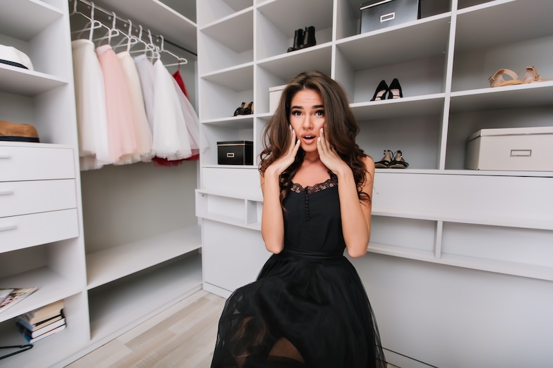 modern garderob för moderna personer